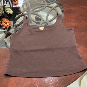 caston, brown top for women, size s